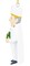 Tree Buddees The Pope with a Present Cute Religious Christmas Ornament
